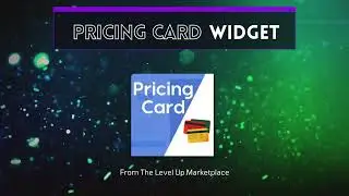 Pricing&nbsp;Card  Widget  For Go High Level