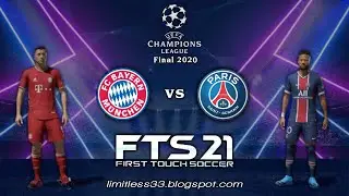 FTS 21 MOD UEFA CHAMPIONS LEAGUE FINAL | PSG VS BAYERN MUNICH | FULL MATCH GAMEPLAY | PREDICTION