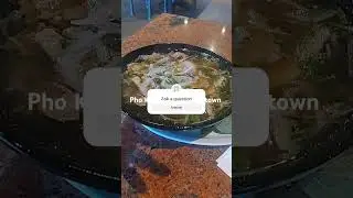 Combination Pho Bowl.  Location is in Chinatown in Las Vegas.