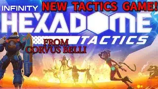 They Made an INFINITY PC game! Hexadome Tactics First Look. (Demo) Corvus Belli's 1st PC game!