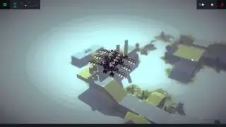 Besiege: A small bomber plane (with flight control)