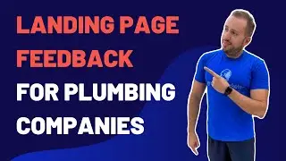 Landing Page Feedback for Local Plumbing Companies