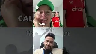 One word one cricketer ft Danielle Wyatt.