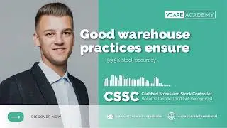 Good warehouse practices ensure 99.9% stock accuracy.
