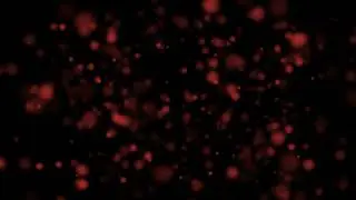 Free 4k Red Particles Background - Overlay - Dust / Fondo gratuito de particulas