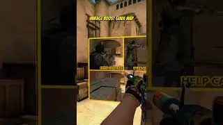 MIRAGE BOOST GUIDE MAP #shorts #csgo