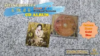 Unboxing Album EMAS TMnet Prepaid Version Siti Nurhaliza (Gold Disc/CD Emas) Lagu Bukan Cinta Biasa