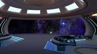 Sleep Sounds White Noise with Deep Bass  - Starship Ambience - ASMR