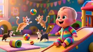 Baby Plays Hide and Seek 🧸🔍   Learn Colors, Numbers & Fun for Kids   Preschool Educational Video