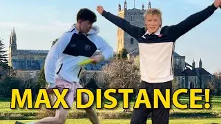 I CHALLENGED BRITAIN’S FASTEST THROWER TO A DISTANCE CONTEST!!