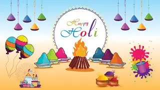 Happy Holi | Motion Graphic