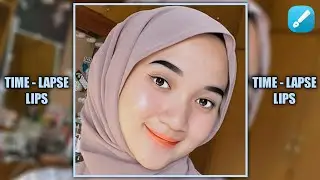 VECTOR ART @fannykh.ap || Time - Lapse lips #infinitedesign #vectorart #timelapseart