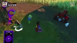 Lego DC Super villains free roam Smallville ( all gold bricks and character tokens)
