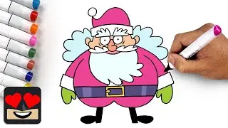 How To Draw Santa Claus | Teen Titans GO!