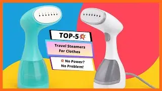 ✅ Top 5 Best Travel Steamers for Clothes 2025 🧳 | Compact, Powerful & Wrinkle-Free On-the-Go!