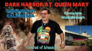 DARK HARBOR  Horror Park at the Queen Mary in Long Beach California