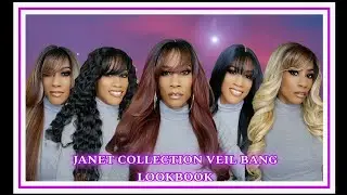 THESE ARE BEAUTIFUL! NEW! JANET COLLECTION VEIL BANG SERIES LOOKBOOK!!!! ‼️‼️❣️❣️