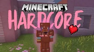 Minecraft Hardcore Playthrough - VLOG 4: Let's build our base!