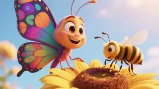Vole, Vole Papillon 🦋 | Chanson pour enfants &ndash; Comptine douce