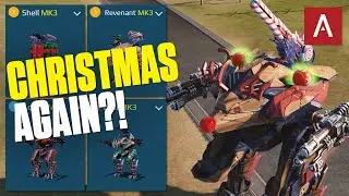War Robots - It&rsquo;s Christmas Again Theme! Dream Hangars Gameplay Episode 148 WR