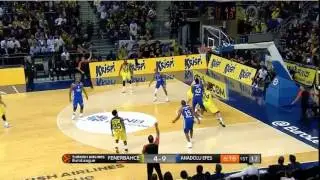 Fenerbahce's Bobby Dixon hits 100th career triple in Euroleague