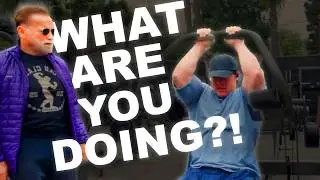 76 yo ARNOLD FIXES 21 yo SAM SULEK MID SET &ndash; BRUTAL BACK WORKOUT