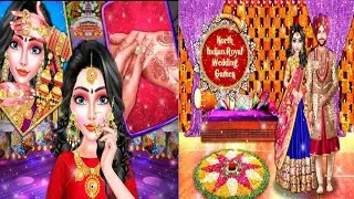 North Indian Royal Wedding Games || Indian Wedding Rituals || Indian Bridal Makeup