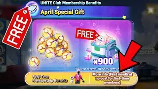 How to Claim FREE 900 Gems No-Cost Unite Membership - Pok&eacute;mon Unite