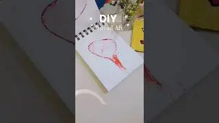 DIY Thread Art Part - 23 #shorts #threadart #threadpainting #satisfying #artship