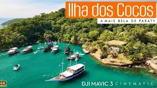 ILHA DOS COCOS - Paraty-RJ Drone 4k