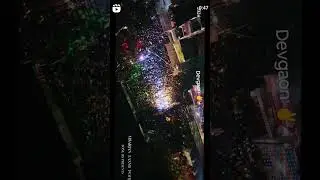 Devgaon dj competition 2024 drone view 😱
