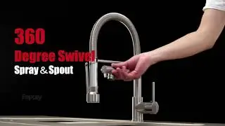 Spring Kitchen Faucet ｜Fapully Pull Down Kitchen Faucet｜Amazon