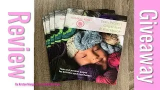 Обзор книги и РОЗЫГРЫШ органайзера и рабочей тетради по вязанию пряжи