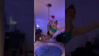 Spin Pole Combo: Cradle Spin - Jamilla - Superman - Aerial Shoulder Mount - Sneaky V - Sneaky V Drop