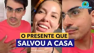 Dudu Camargo e Saory recebem presente que muda a rotina deles