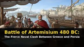 of Artemisium 480 BC: The Fierce Naval Clash Between Greece and Persia&rdquo;#AncientGreece