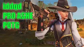 IDDQD PRO ASHE GAMEPLAY POTG - GRAND MASTER OVERWATCH