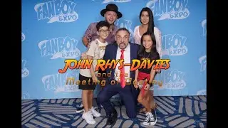 INDIANA JONES | Meeting John Rhys-Davies #indianajones #disney #lucasfilm #johnrhysdavies