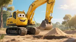 Little Builder Trucks Song | Construction Vehicles for Kids & Toddlers