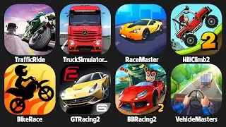 Race Master 3D,Traffic Ridder,Truck Simulator,Bike Race Game,GT Racing 2,BB Racing 2,Vehicle Masters