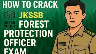 How to crack jkssb inspector forest protection officer exam.