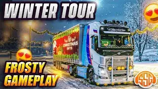 ETS 2 | Wheels On Frosty | Woven Wonders of Winterland Event | Christmas Decorative Cargo |  |#ssg