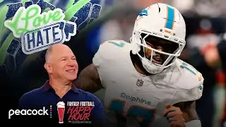 Jaylen Waddle, Zay Flowers atop Week 11 WR/TE love list | Fantasy Football Happy Hour | NFL on NBC
