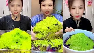 REQUEST || YY PURPLE ICE EATING WITH HEAVY MATCHA POWDER 