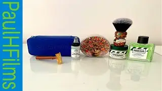 The P.A.A. Artifact DE Razor | A&E Peach & Cognac Kaizen Shaving Soap