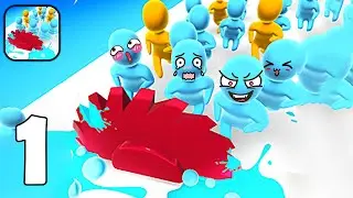 Trap Master - Squish Enemies - Part 1 Stage 1 Stickman Trap Master Game - Gameplay Walkthrough