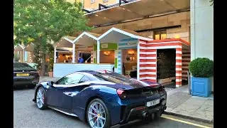 【Belgrave, Home to the Super rich and famous P4】，Knightsbridge,Berkeley Hotel ， London Walk July(4K)