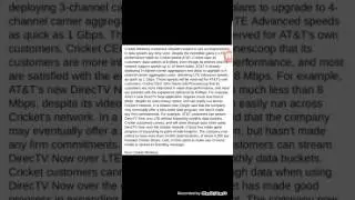 At&t | cricket wireless   ( is this good or bad wow 😲😲)