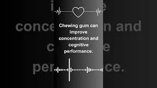 Boosting Focus with Chewing Gum: Cognitive Benefits #mereexposureeffect  #subconsciousmind