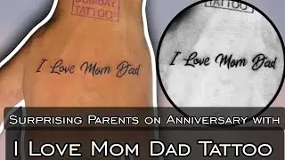 I Love Mom Dad Tattoo